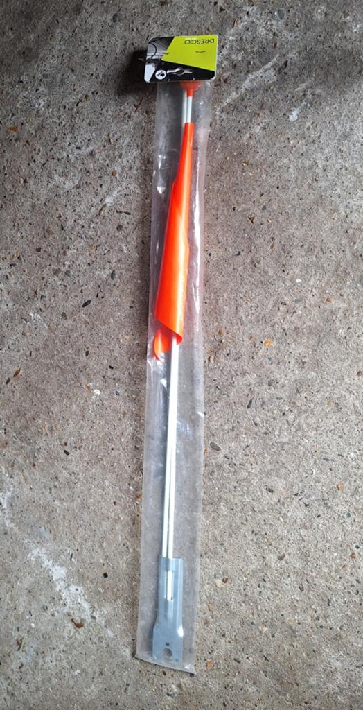 Fiets Vlag 🚩 Veiligheid Vlaggetje Bike Safety Flag Fietsje, Ophalen, Waterbestendig, Nieuw
