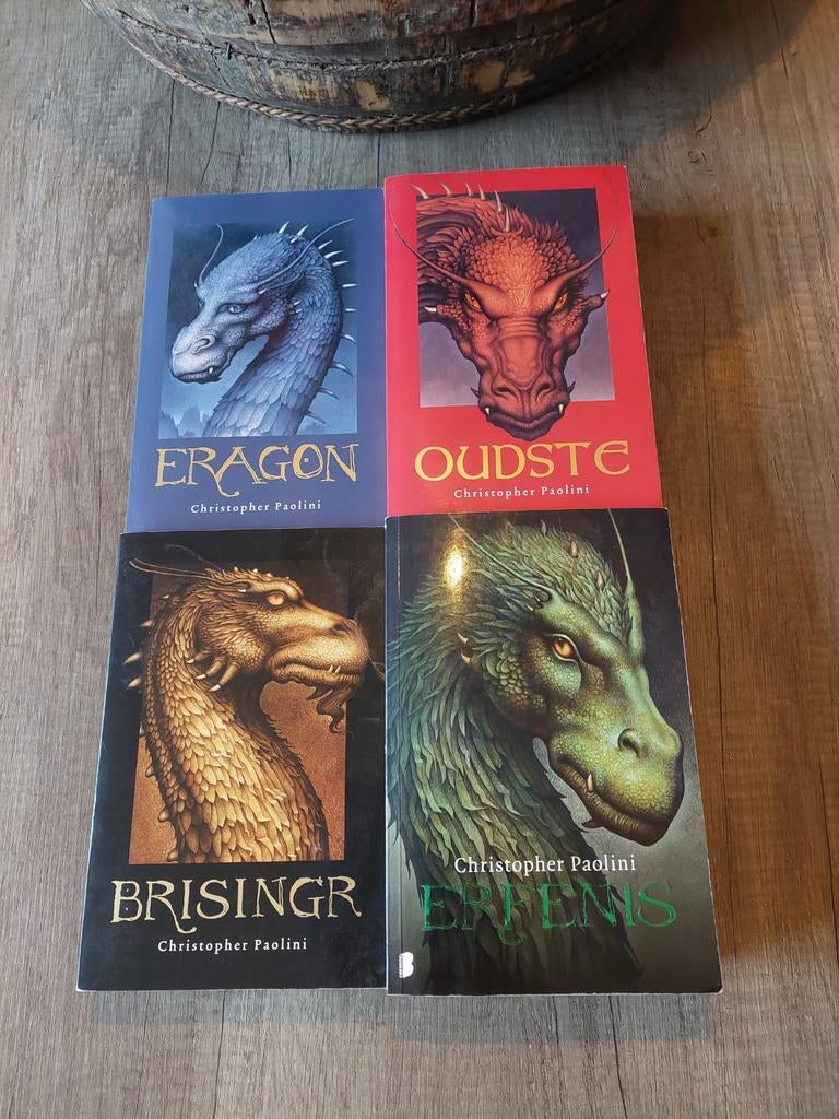 Complete serie Eragon, Ophalen of Verzenden, Gelezen, Christopher Paolini