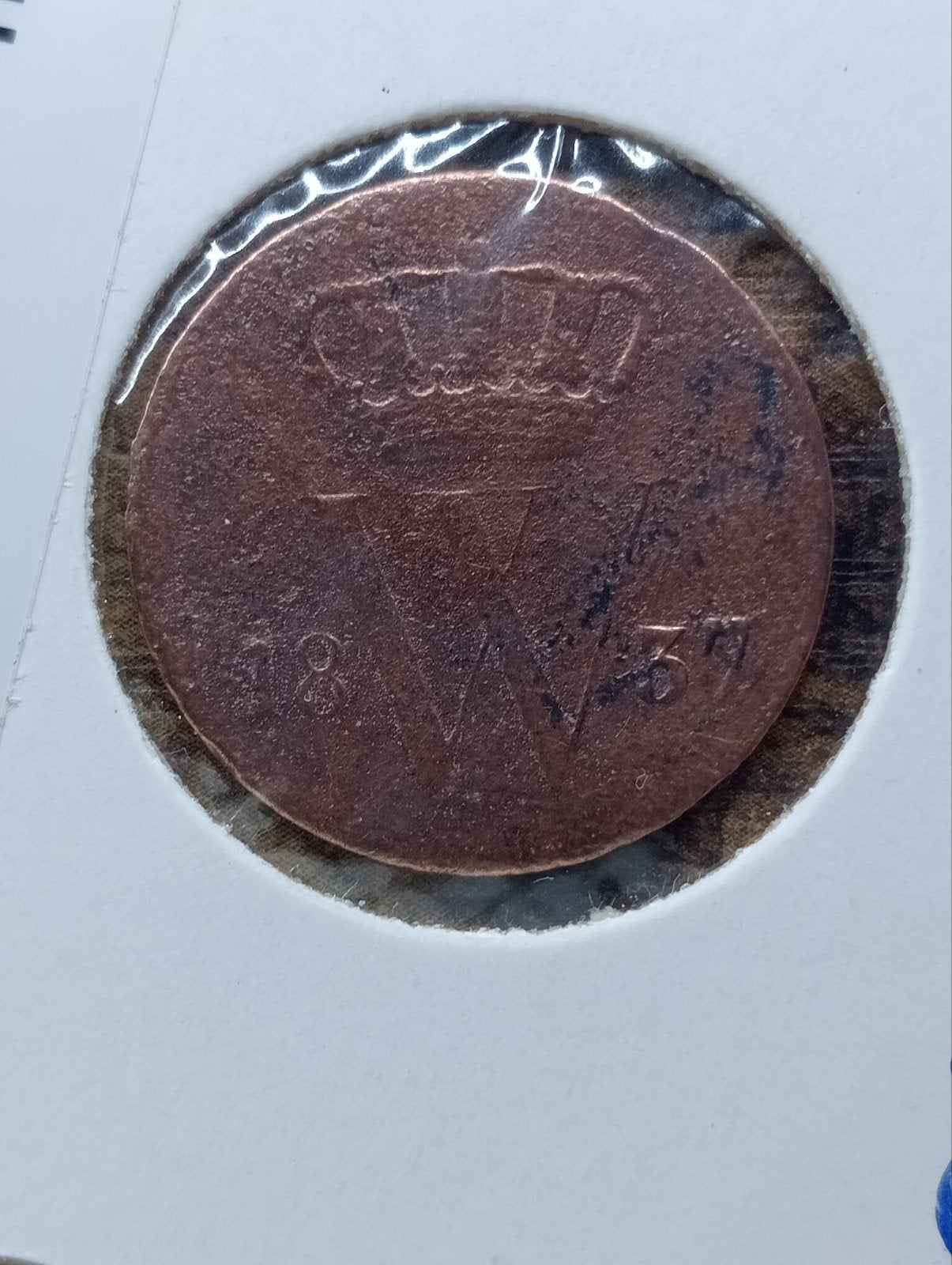 1 cent 1837 - Willem 1, Ophalen of Verzenden, Koning Willem I, 1 cent, Losse munt