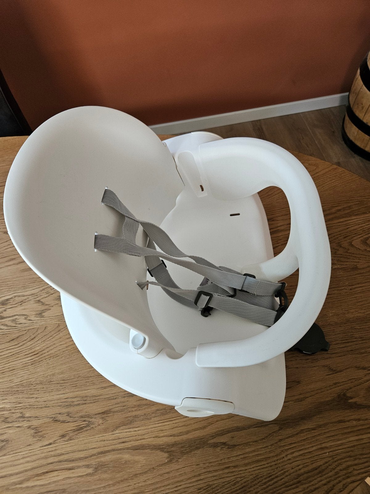 Stokke Steps Baby Set met eetblad en gordel, Kinderen en Baby's, Kinderstoelen, Ophalen, Gebruikt, Meegroeistoel, Gordel(s)