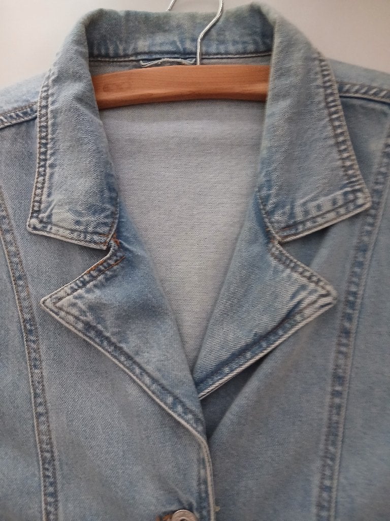 Denim dames gilet maat 42, Ophalen of Verzenden, Nieuw, Maat 42/44 (L), Blauw