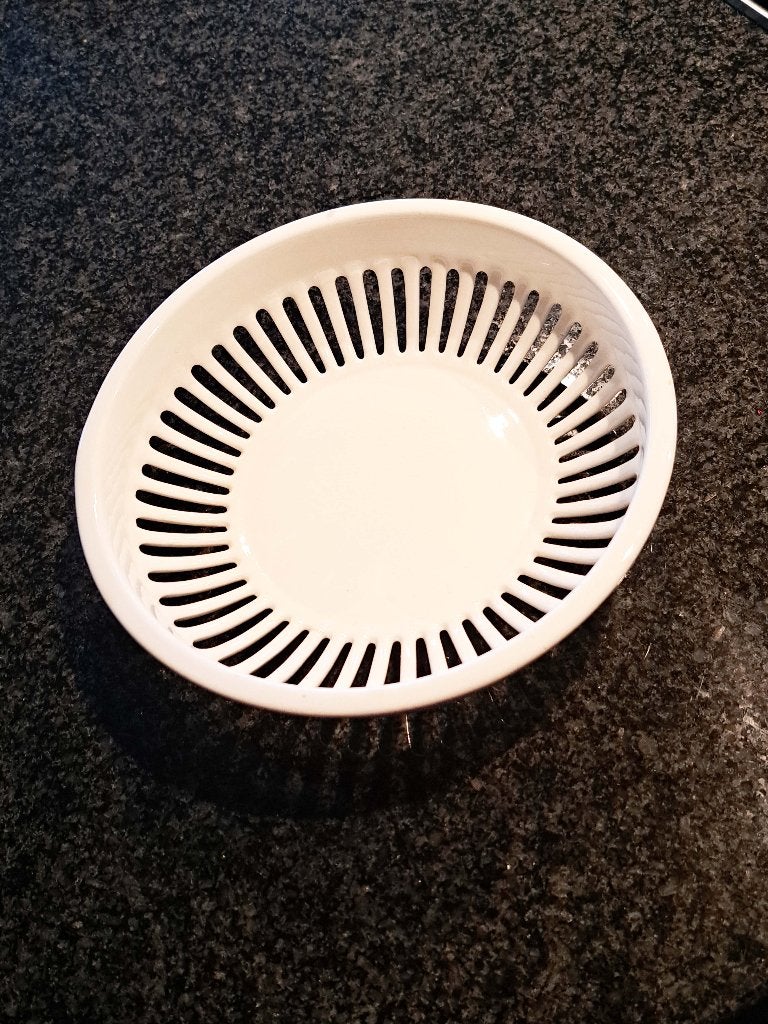 antieke schaal Waechtersbach Duitse ajour creme, Antiek en Kunst, Ophalen of Verzenden