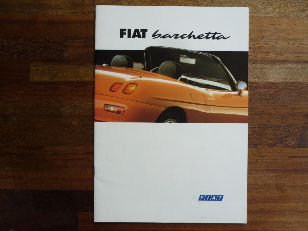 Fiat barchetta (1995, Spaans), Boeken, Ophalen of Verzenden, Nieuw, Overige merken