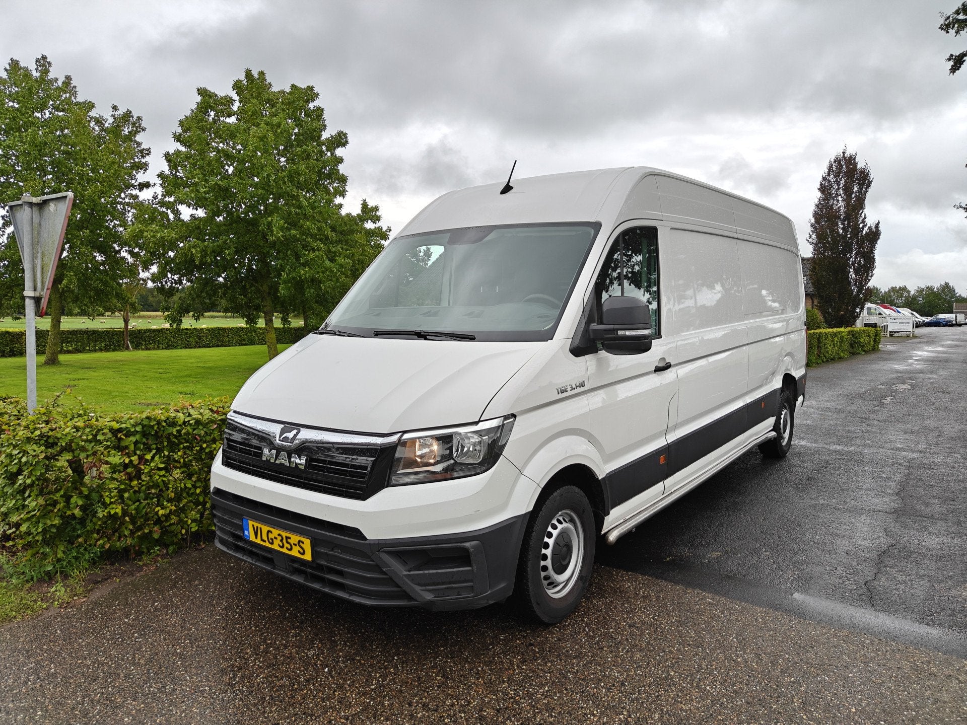 MAN TGE 35 2.0 Lang L4 Hoog AIRCO/NAVI BJ 2019 (bj 2019), Auto's, Voorwielaandrijving, Stof, Gebruikt, Euro 6