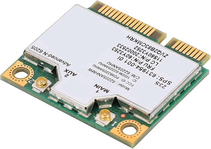Intel Wireless-N 6205 Mini PCI-E 300Mbps netwerkkaart