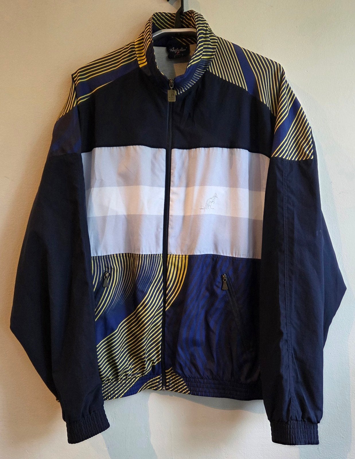 Australian jasje, Maat 52/54 (L), Blauw, Ophalen of Verzenden, Zo goed als nieuw