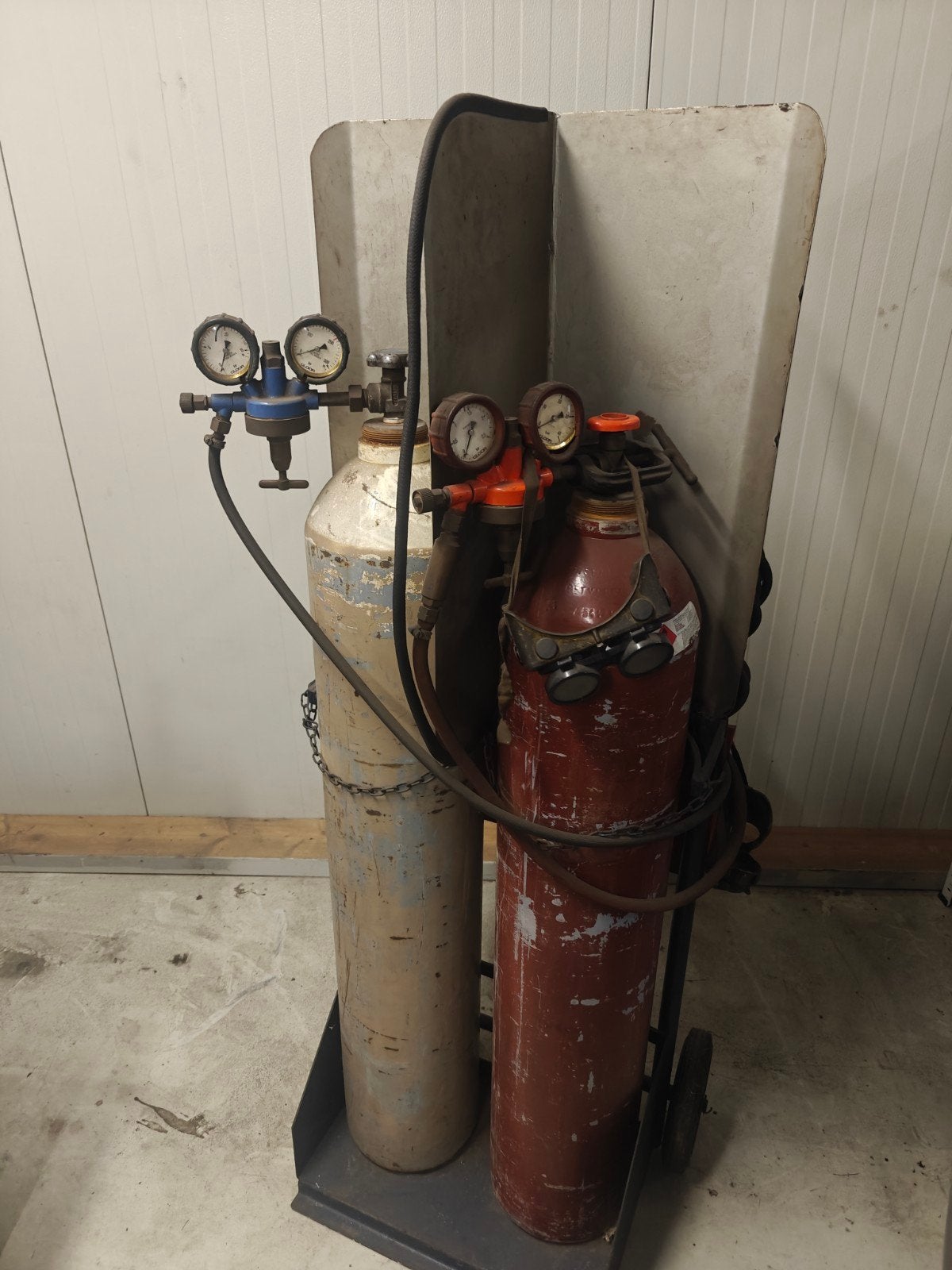acyteleen las/brander set, Ophalen, 250 ampère of meer, Overige typen