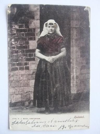 P256 Zeeland - Klederdracht 1904, Verzamelen, Verzenden, Voor 1920, Gelopen, Zeeland