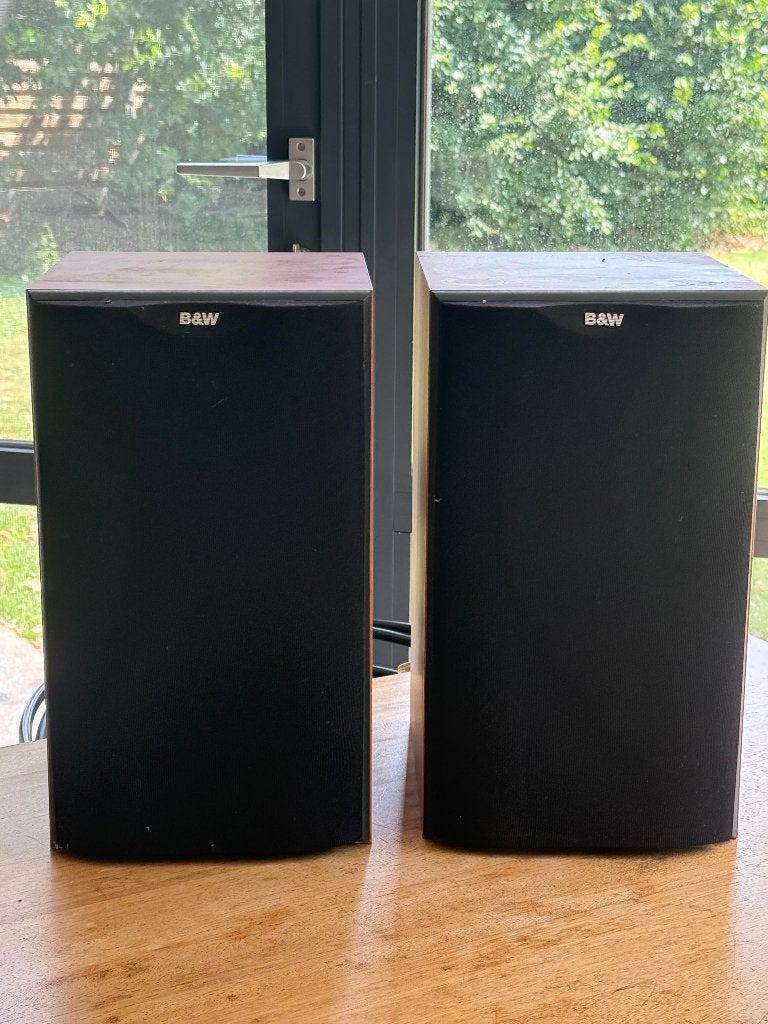 B&W DM601 S2 Boekenplank Luidsprekers, Audio, Tv en Foto, Luidsprekers, Ophalen, Gebruikt, 60 tot 120 watt, Bowers & Wilkins (B&W)