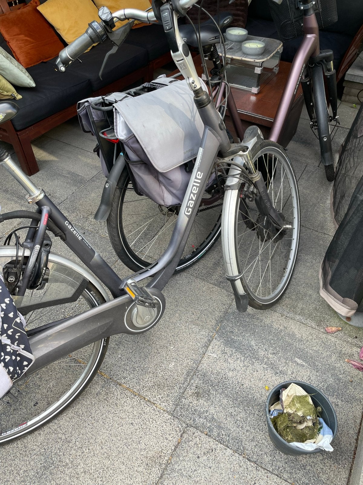 Gazelle elektrische fiets met lage instap, Fietsen en Brommers, Fietsen | Dames | Damesfietsen, Ophalen, Velgrem, 50 tot 53 cm