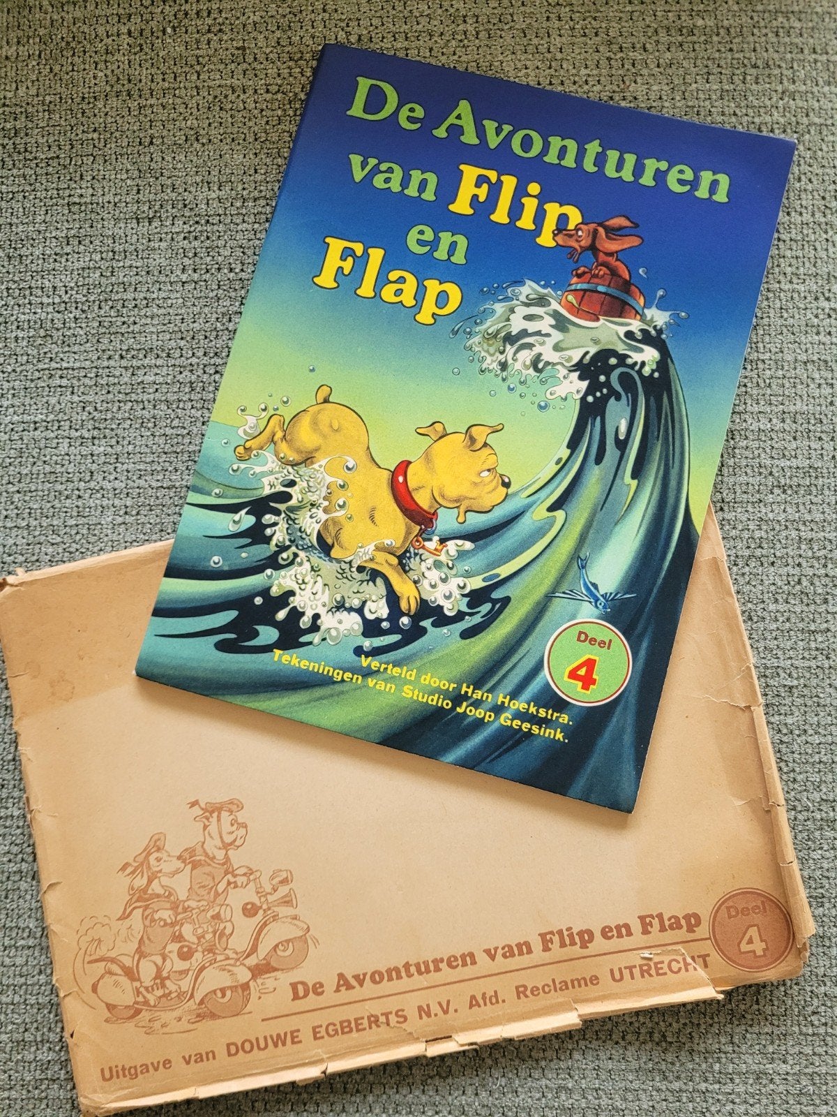 Ongebruikt Flip en Flap plaatjesalbum met zeldzame envelop, Ophalen of Verzenden, Nieuw, Han Hoekstra, Plaatjesalbum