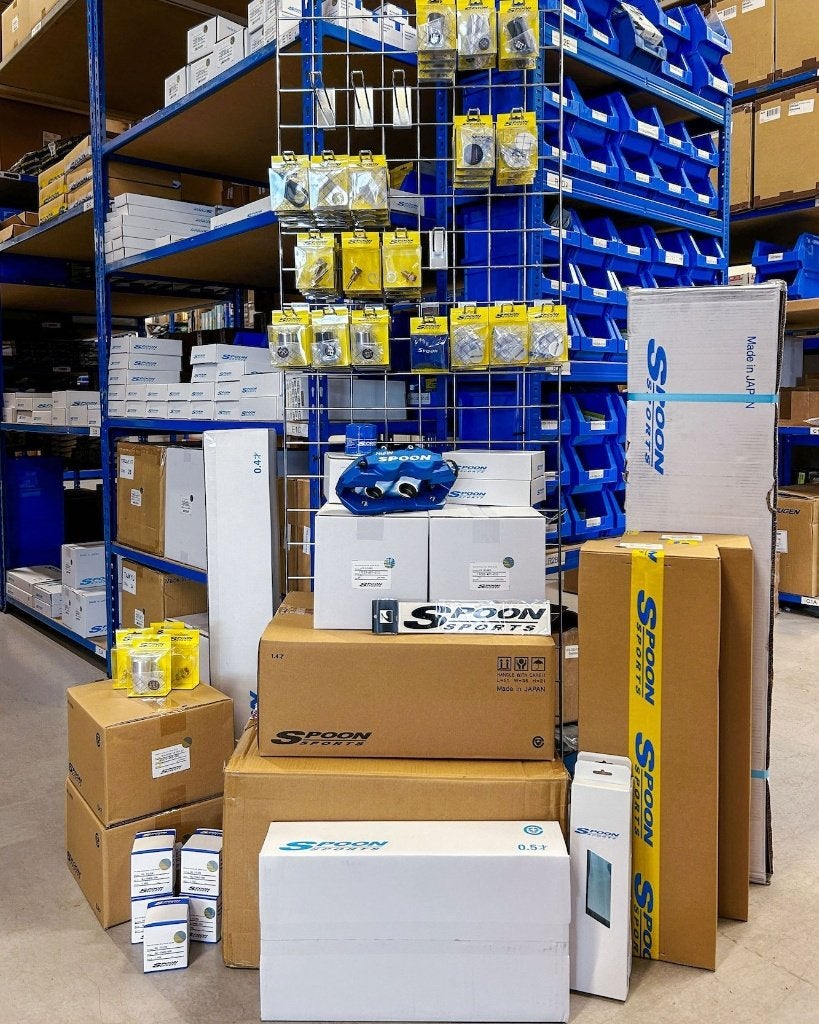 Spoon Sports Remmen Bumper koppeling uitlaat stuur radiator, Ophalen of Verzenden