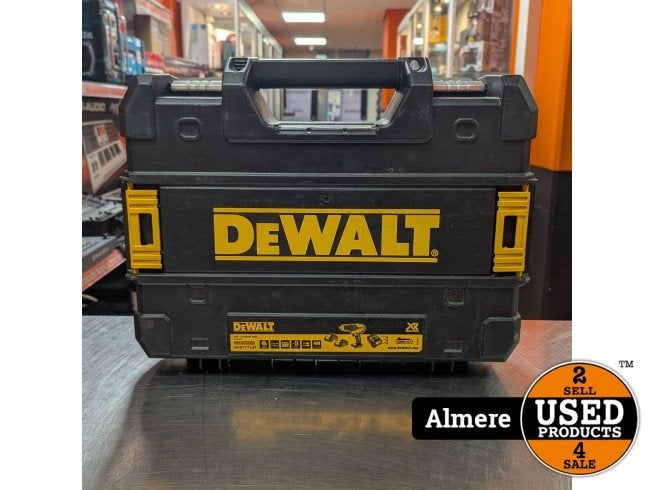 DeWALT DCD777L2T Accu Schroefboormachine 18V XR 3.0Ah, Dewalt, Zo goed als nieuw, Support@dewalt.com, 701 E. Joppa Road
Towson, MD 21286
USA