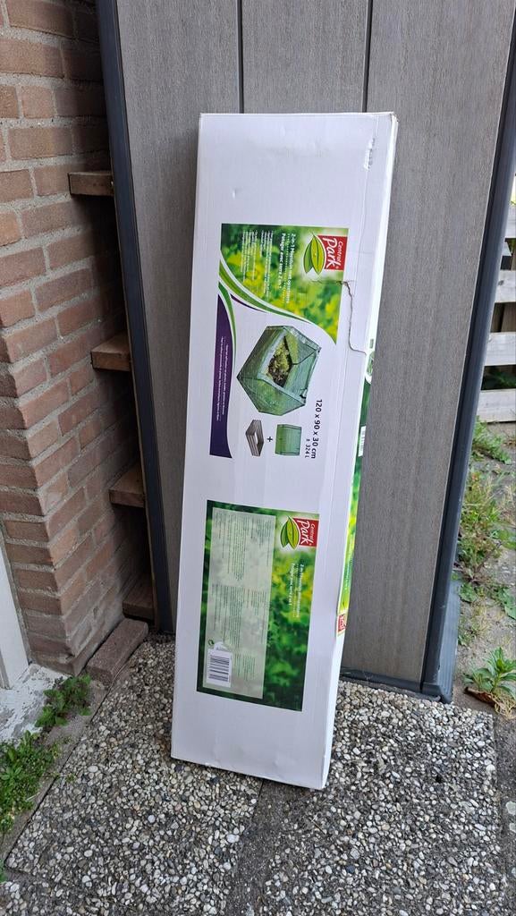 Central Park 2-in-1 Moestuin met opzetserre, Tuin en Terras, Kassen, Ophalen, Overige materialen, Folie, Kweekkas