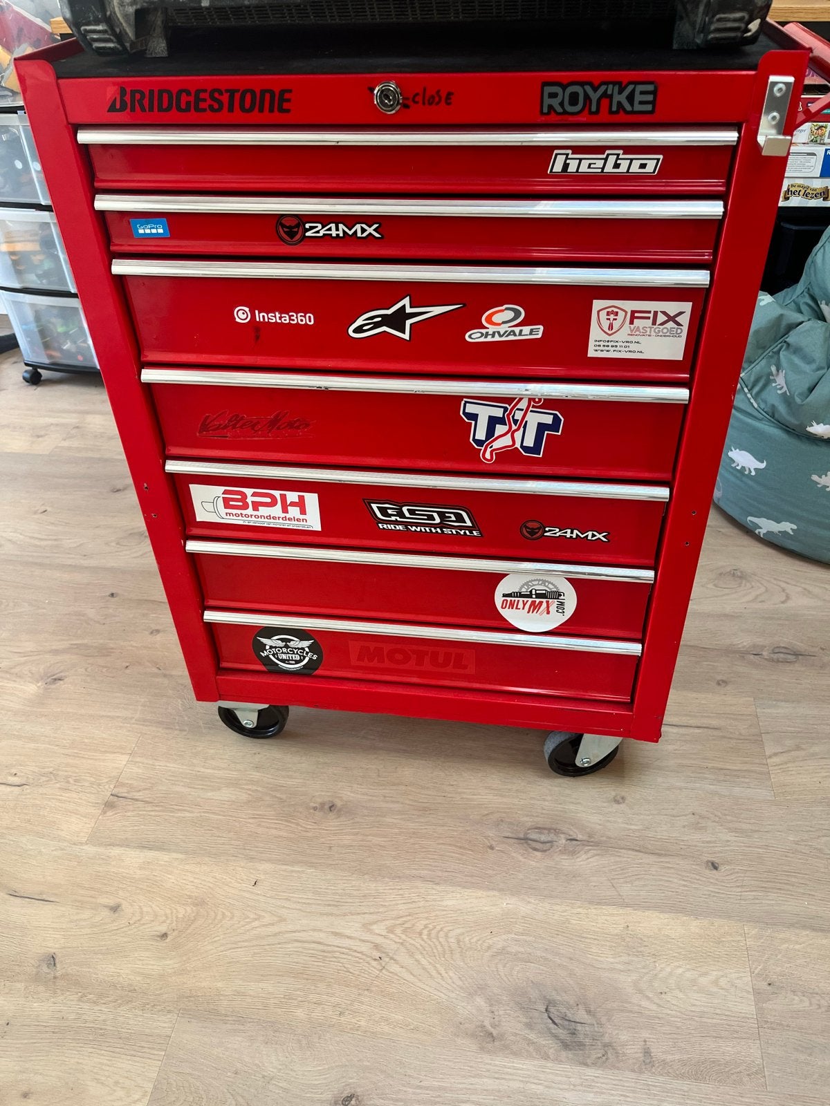 Gereedschapswagen 7L Lotus Dhz010-901953, Doe-het-zelf en Verbouw, Ophalen, Gebruikt