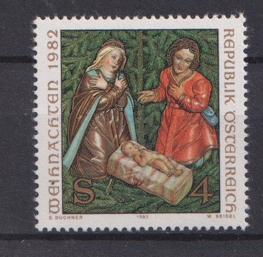 Oostenrijk 1982; Kerst - Michel 1724.** PF., Ophalen of Verzenden, Postfris