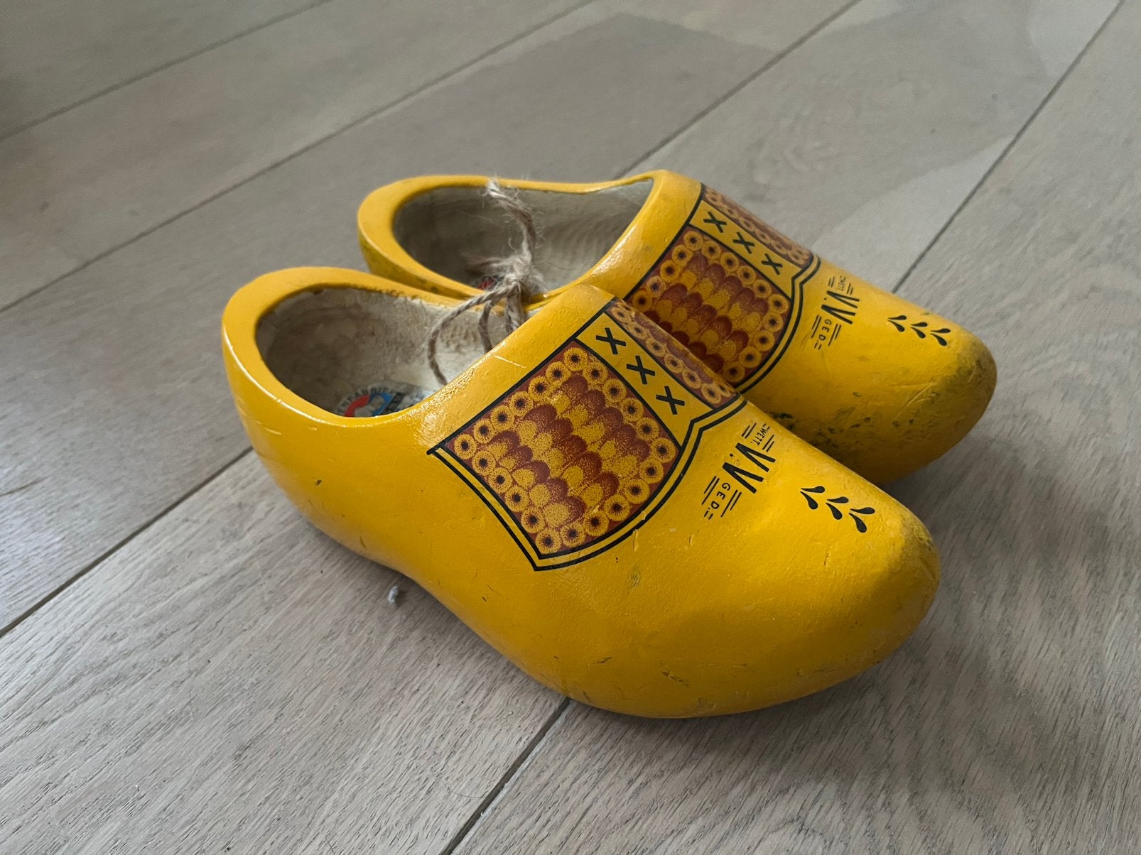 Houten klompen, maat 28-29, 18 cm, Gebruikt, Jongen of Meisje, Overige typen, Ophalen of Verzenden