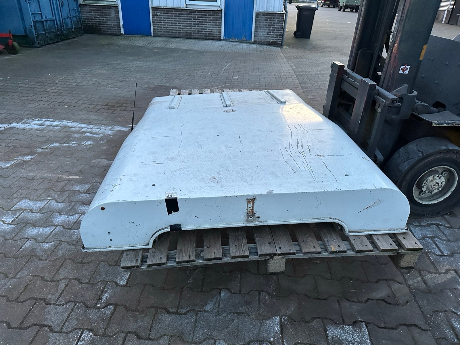 Land Rover Defender 90 dak, Ophalen, Achter, Bumper, Gebruikt