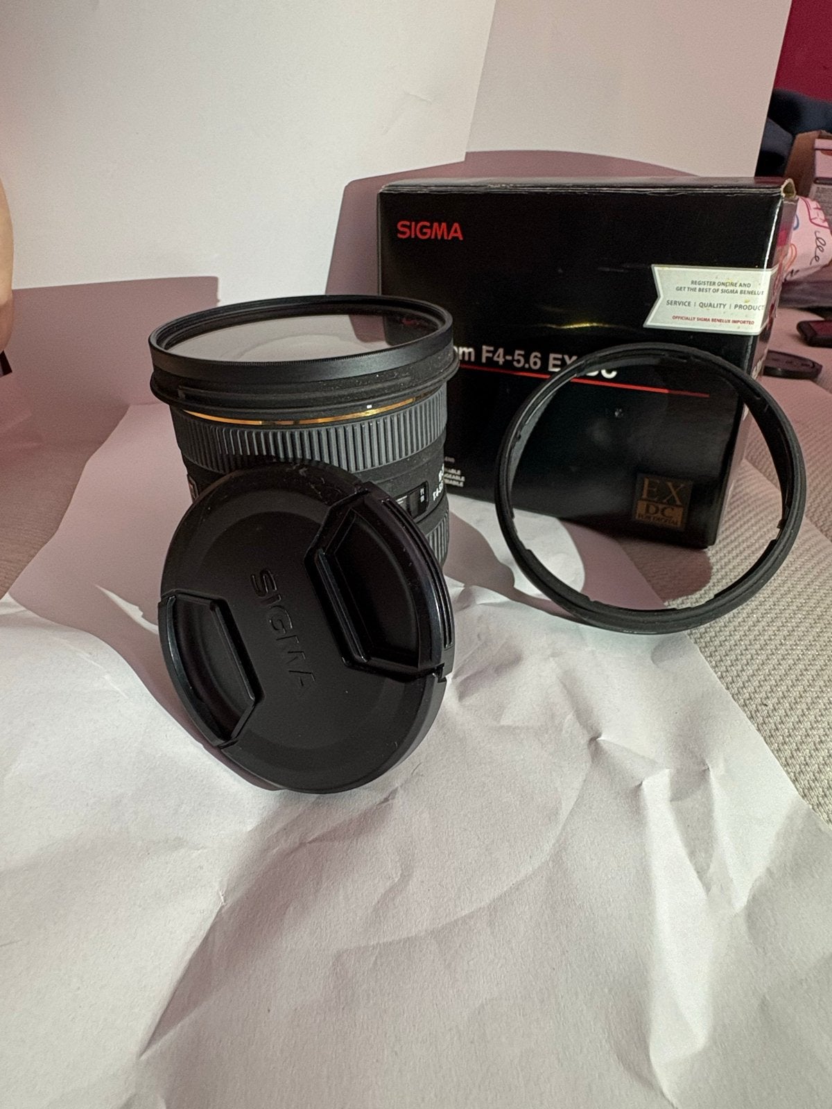 Sigma 10-20mm F4-5.6 EX DC Groothoeklens, Sigma, Autofocus, Zo goed als nieuw, Canon EF-S