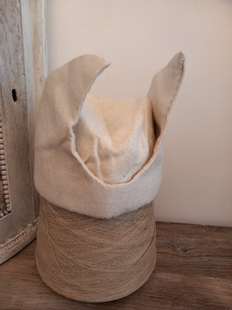 Antieke Franse " bonnet d'âne " ezelsoor muts, Ophalen of Verzenden