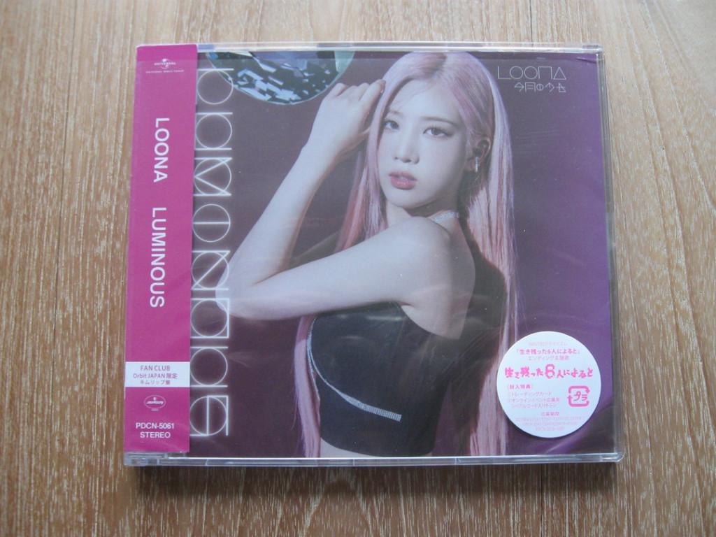 CD-Single Loona - Luminous Fan Club Edition K-Pop PDCN-5061, 1 single, Ophalen of Verzenden, Zo goed als nieuw, Pop