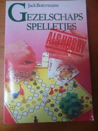 Gezelschapsspelletjes als hobby - Jack Botermans, Verzenden, Gelezen, Overige onderwerpen