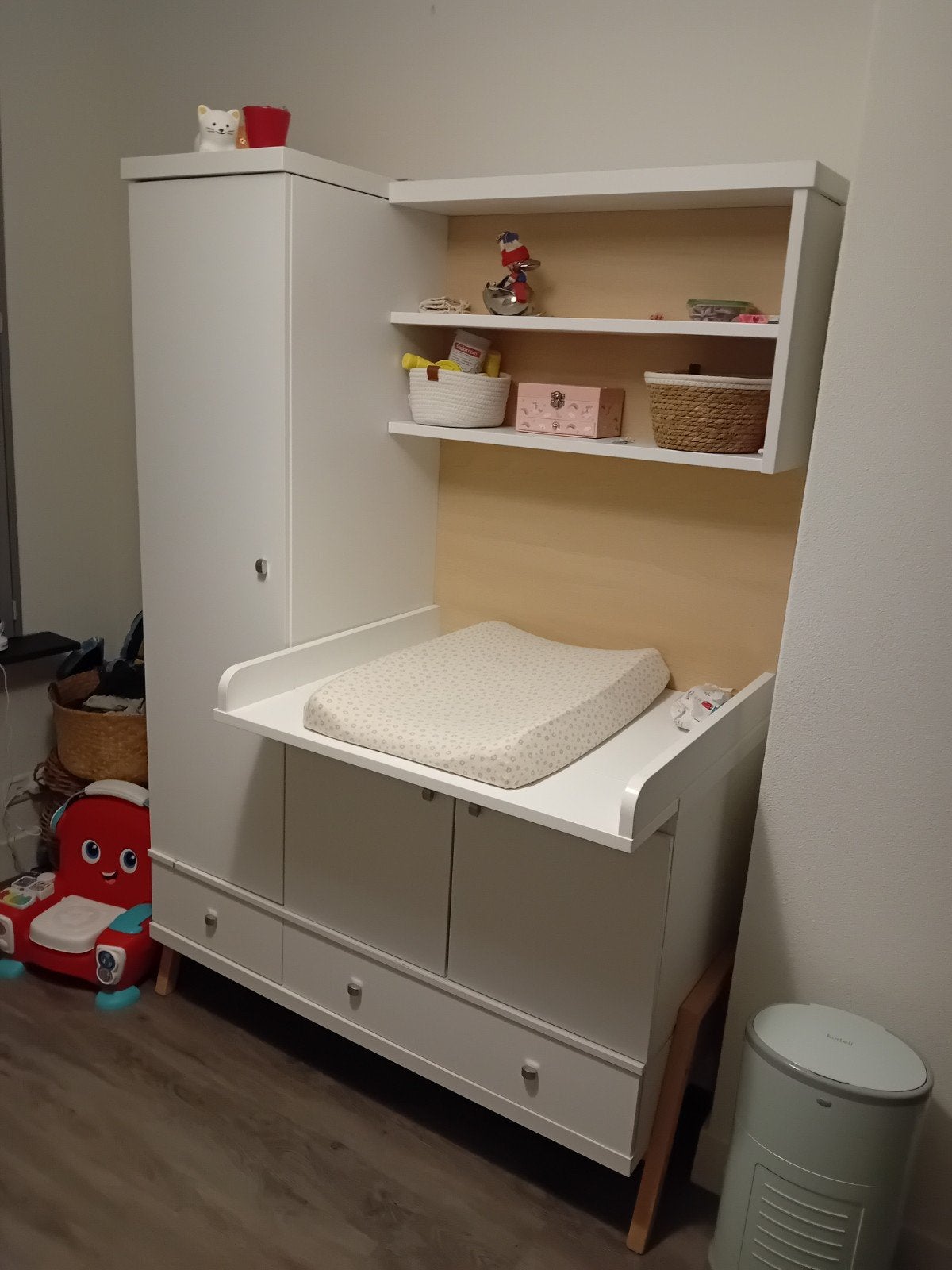 combinatie kledingkast en commode, Ophalen, Gebruikt, Jongetje of Meisje