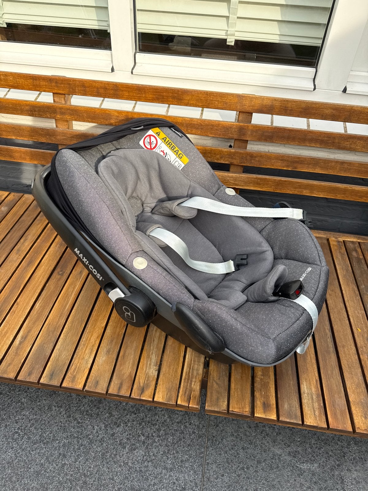 Maxi Cosi Pebble Plus autostoeltje, Kinderen en Baby's, Autostoeltjes, Autogordel of Isofix, Gebruikt, 0 t/m 13 kg, Maxi-Cosi