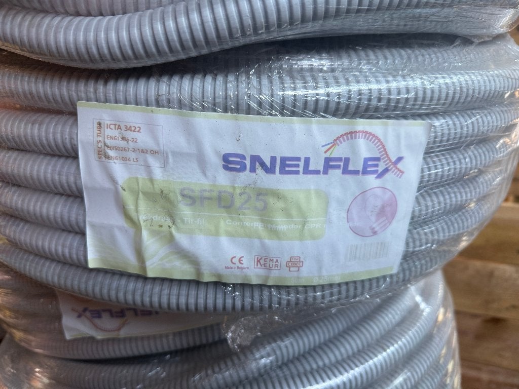 Flexibele buis met trekdraad Snelflex -SFD25, Doe-het-zelf en Verbouw, Ophalen of Verzenden, Nieuw, Overige typen
