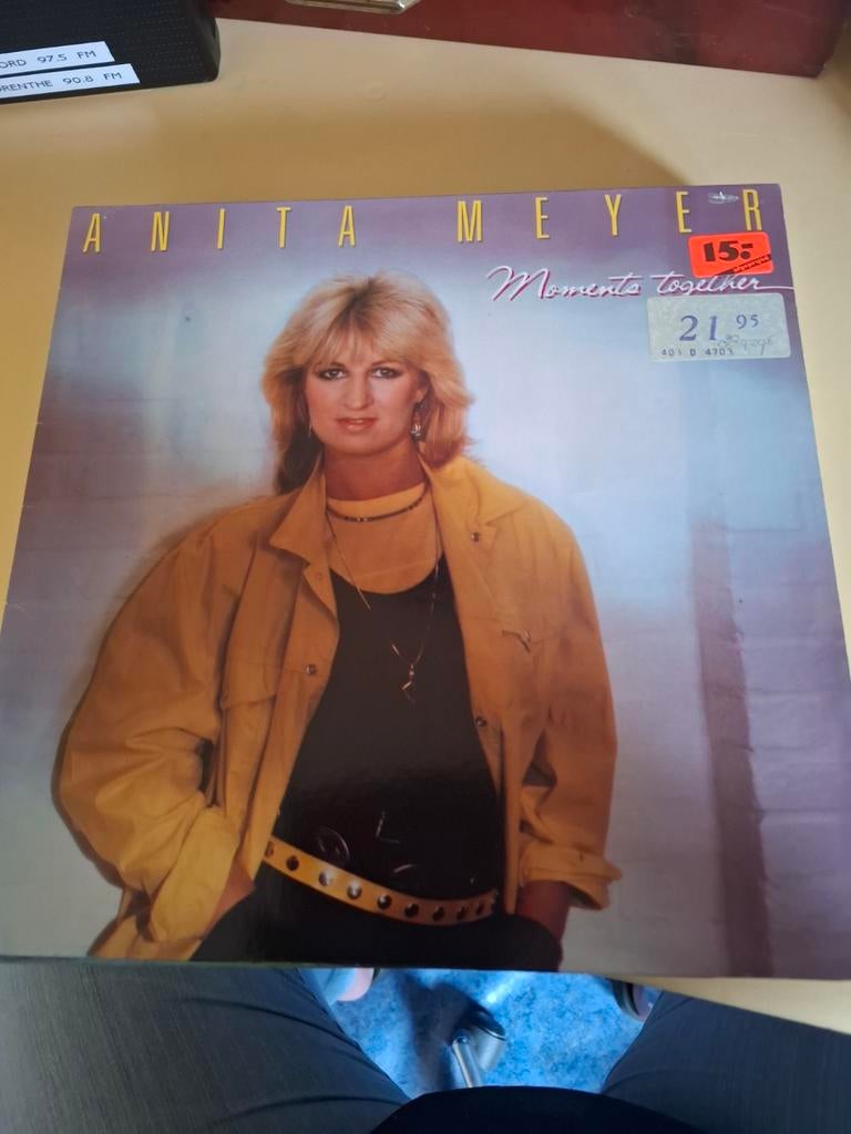 Anita Meyer - Moments Together LP (1986), Ophalen of Verzenden, 1980 - 1989, Gebruikt, 12 inch