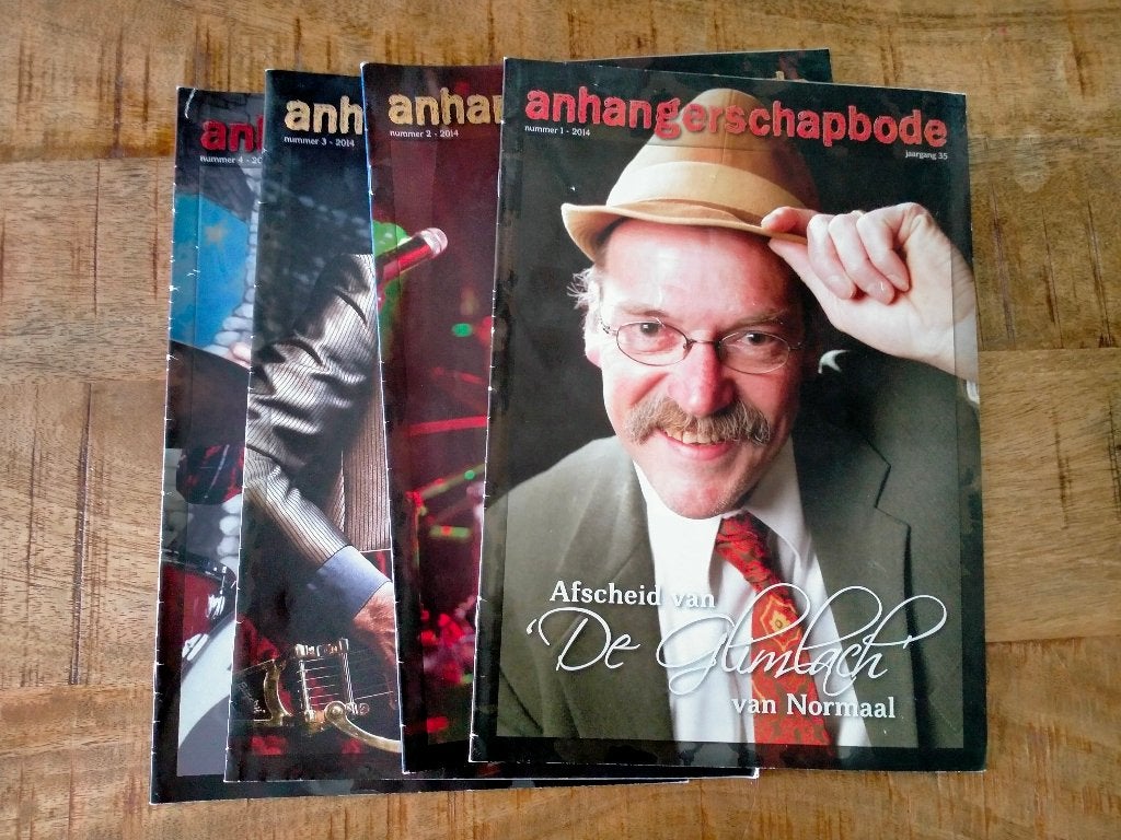 Normaal Anhangerschapsbode 2014 tijdschrift blad jaargang 35, Verzenden, Gebruikt, Boek, Tijdschrift of Artikel