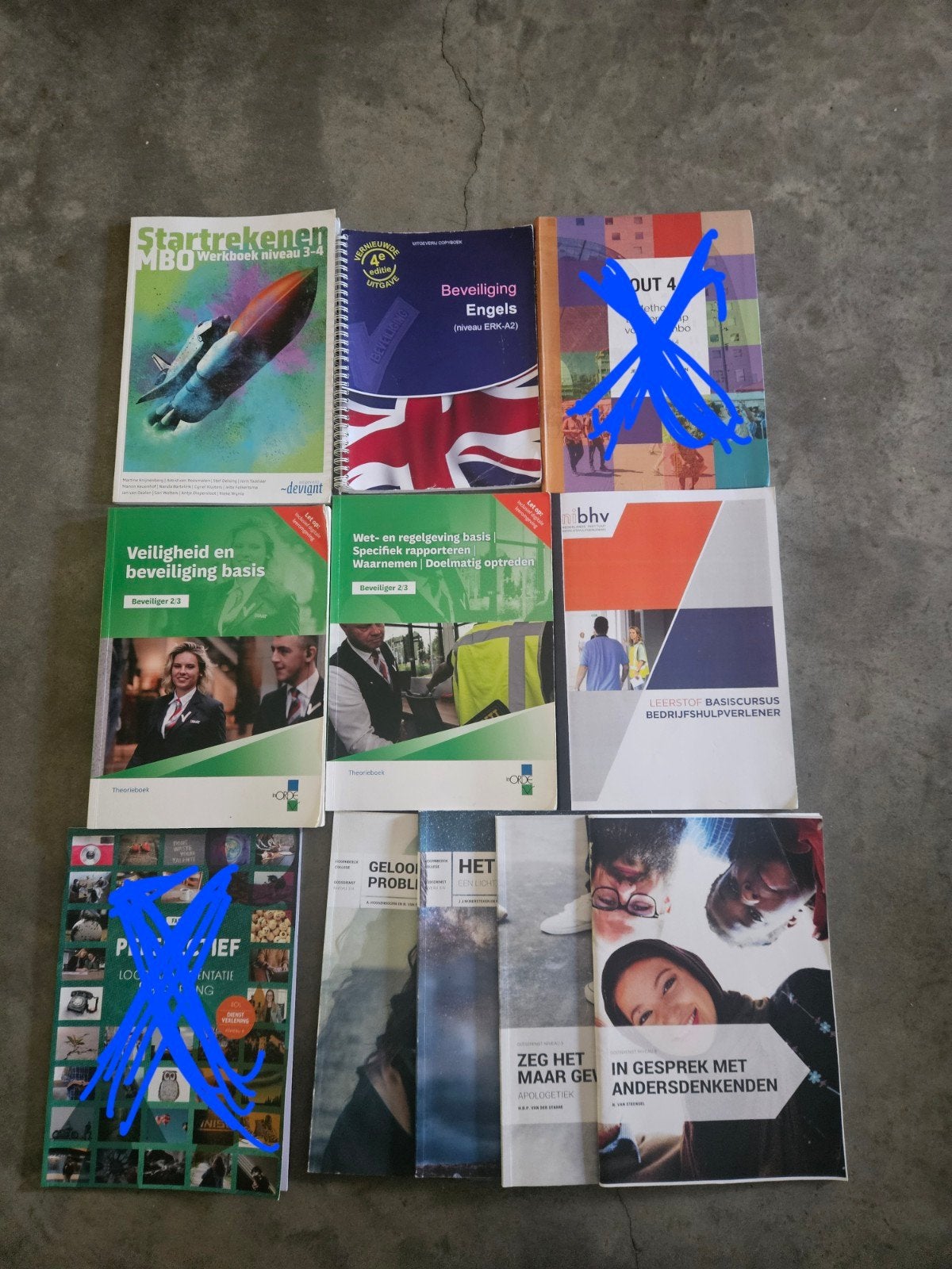 Beveiliging niveau 2/3 1e leerjaar (Hoornbeeck College), Ophalen of Verzenden, Zo goed als nieuw, Overige niveaus, Overige vakken