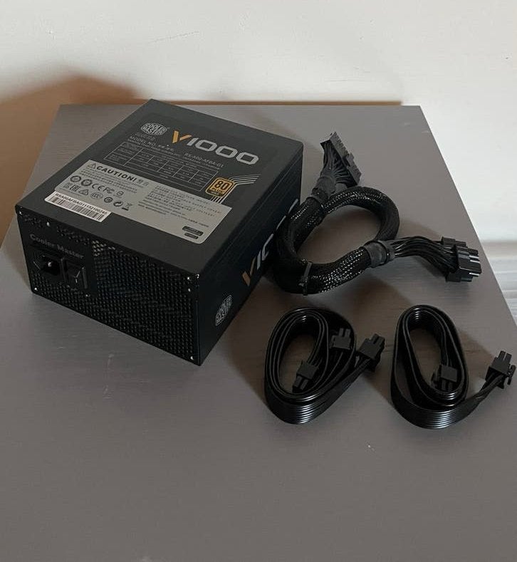 Cooler Master V1000 — 1000W Modulaire Voeding | 80 Plus Gold, Ophalen of Verzenden, Refurbished