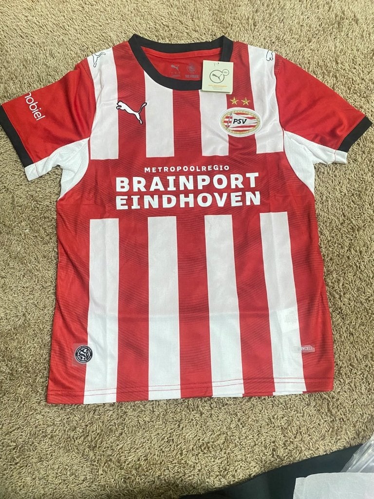 voetbal shirt psv, Sport en Fitness, Maat M, Ophalen of Verzenden, Gebruikt, Shirt