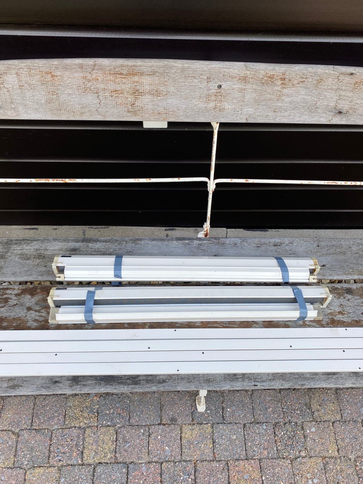 Rolhor (2 stuks), Doe-het-zelf en Verbouw, Deuren en Horren, Ophalen, Gebruikt, Overige typen, Minder dan 200 cm