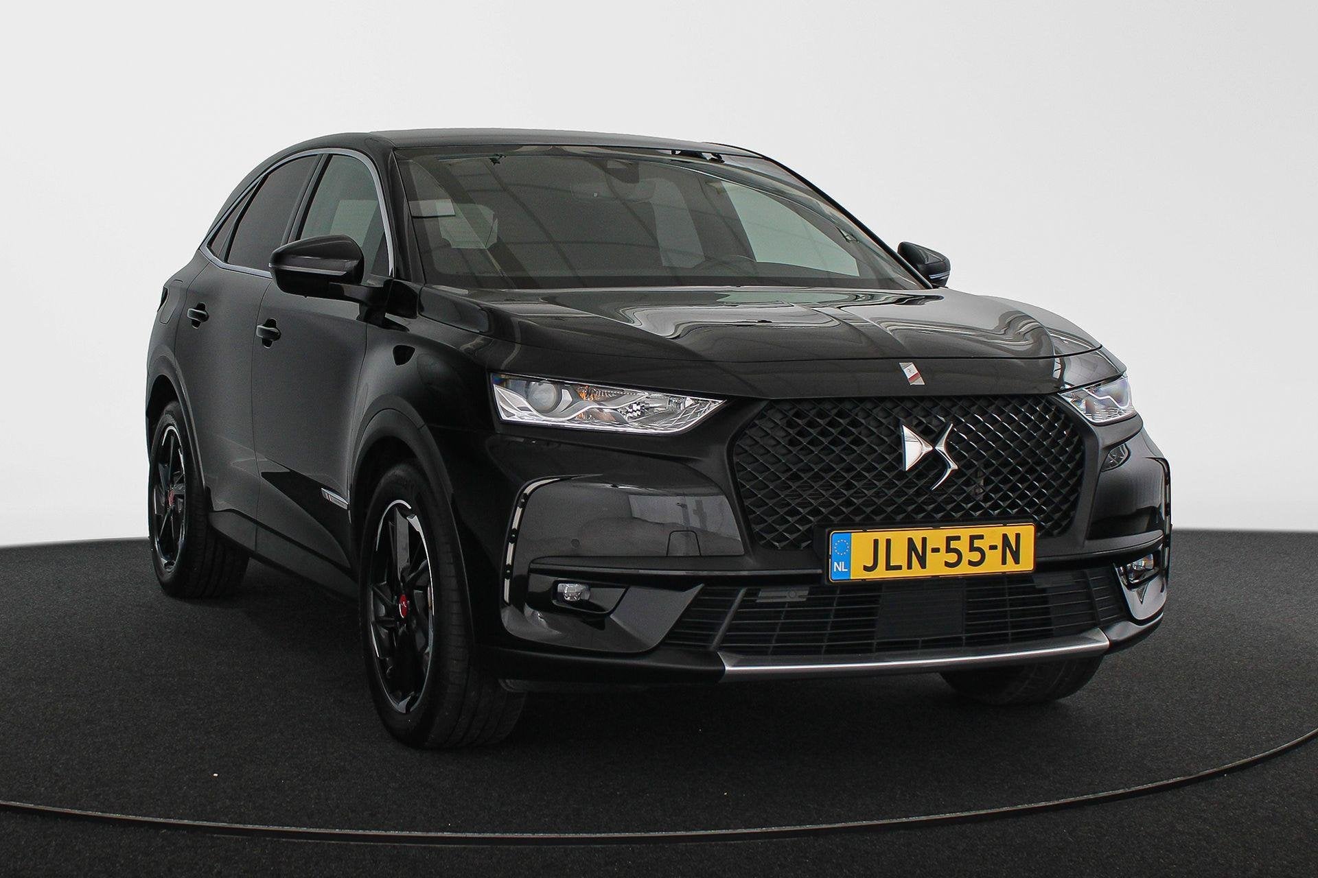 DS 7 Crossback E-Tense Performance Line 225 SOH 97% Stoelver, Auto's, Euro 6, 4 cilinders, Zwart, Plug-in hybride