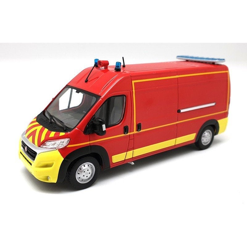 Odeon 1:43 Fiat Ducato VSR Pompier Base AVEC met Decals, Overige merken, -, Nieuw, Ophalen of Verzenden