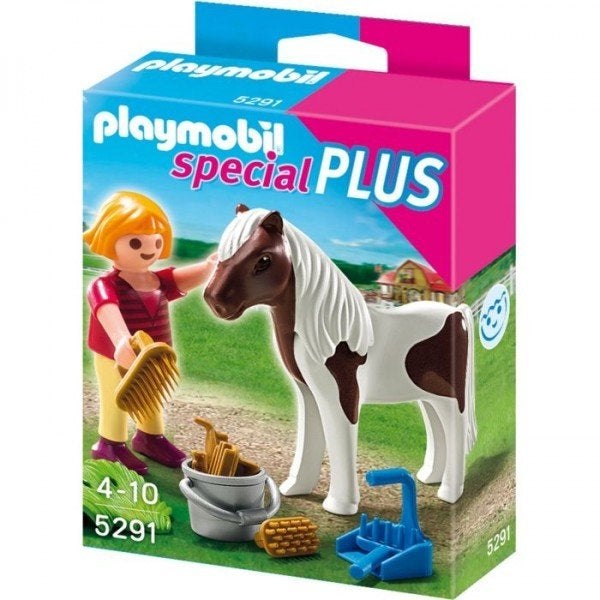 Playmobil Country Pony om te verzorgen - Special Plus 5291, Complete set, Ophalen of Verzenden, Zo goed als nieuw, Country