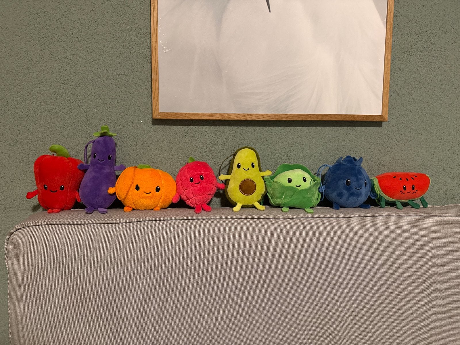 Lidl groente/ fruit mini’s - set van 8, Overige merken, Overige karakters, Overige typen, Ophalen of Verzenden