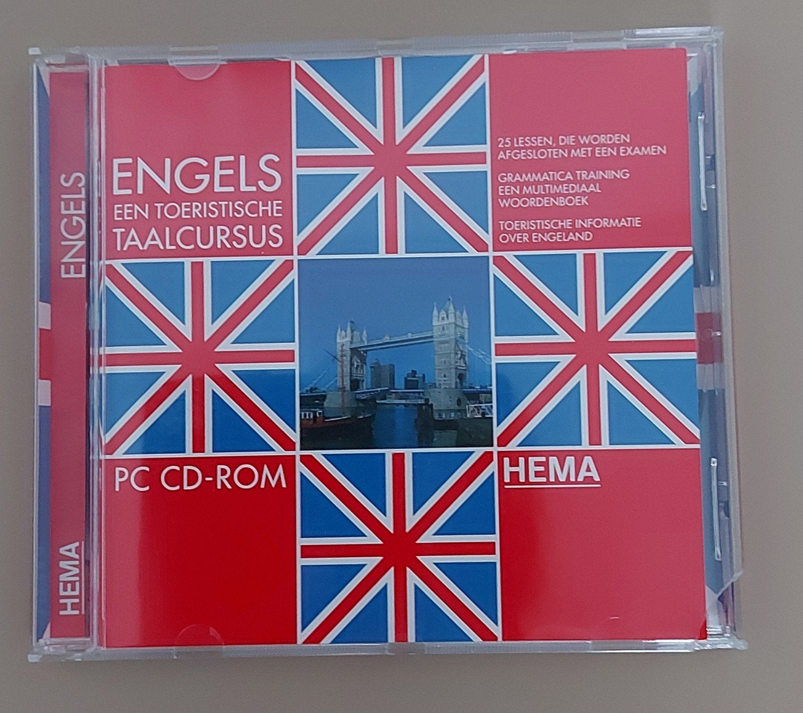 Engels: Een Toeristische Taalcursus PC CD-ROM HEMA, Ophalen of Verzenden, Zo goed als nieuw, HEMA, Non-fictie