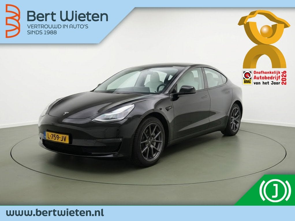 Tesla Model 3 Long Range AWD 75kWh | Geen import | Wit inter, Auto's, Automaat, Dealer onderhouden, 0 cilinders, Gebruikt