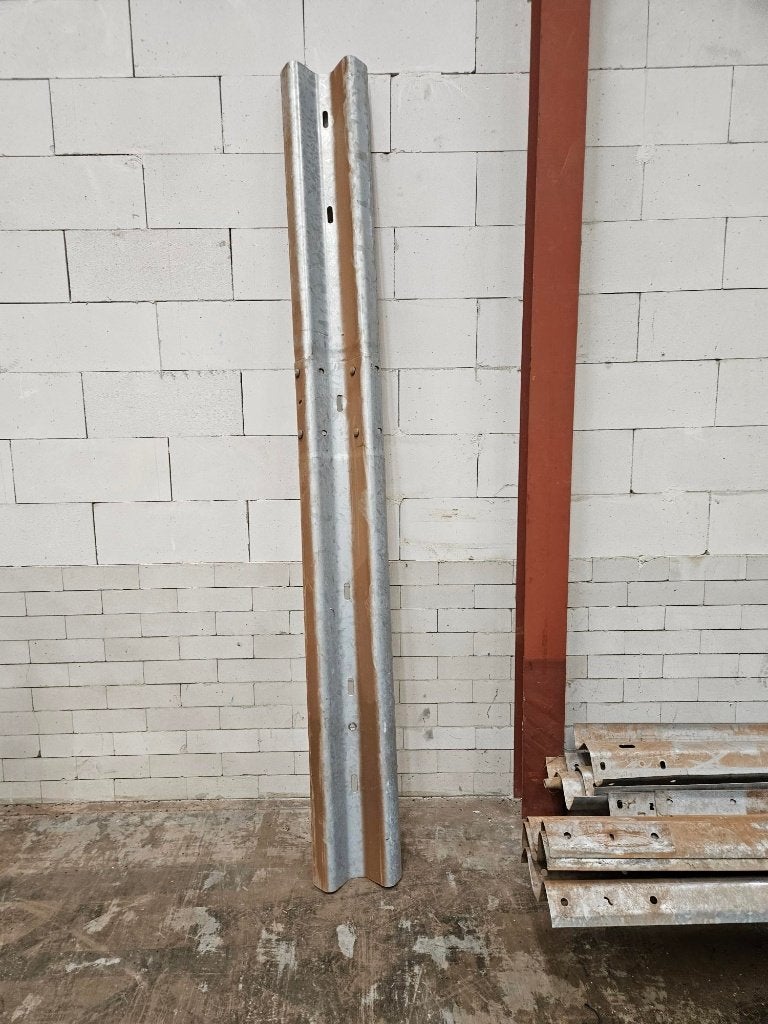 Vangrail/aanrijdbeveiliging (ca. 48 meter), Doe-het-zelf en Verbouw, Metalen, Ophalen, Gebruikt, IJzer