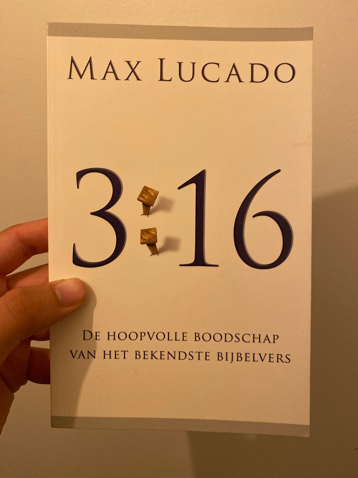 Max Lucado - 3:16 De hoopvolle boodschap, Ophalen of Verzenden, Zo goed als nieuw, Christendom | Protestants