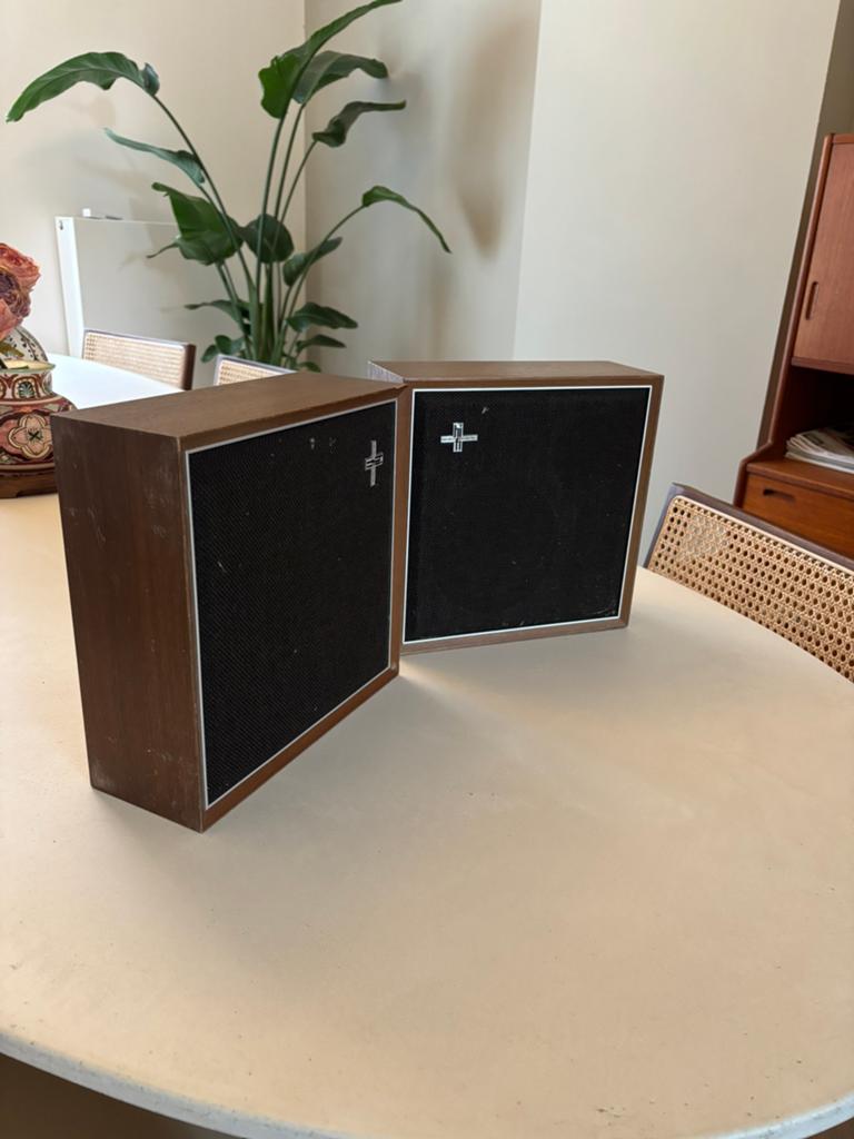 Vintage philips speakers 22rh422 boxen. Goede staat, Philips, Ophalen of Verzenden, Zo goed als nieuw, Minder dan 60 watt