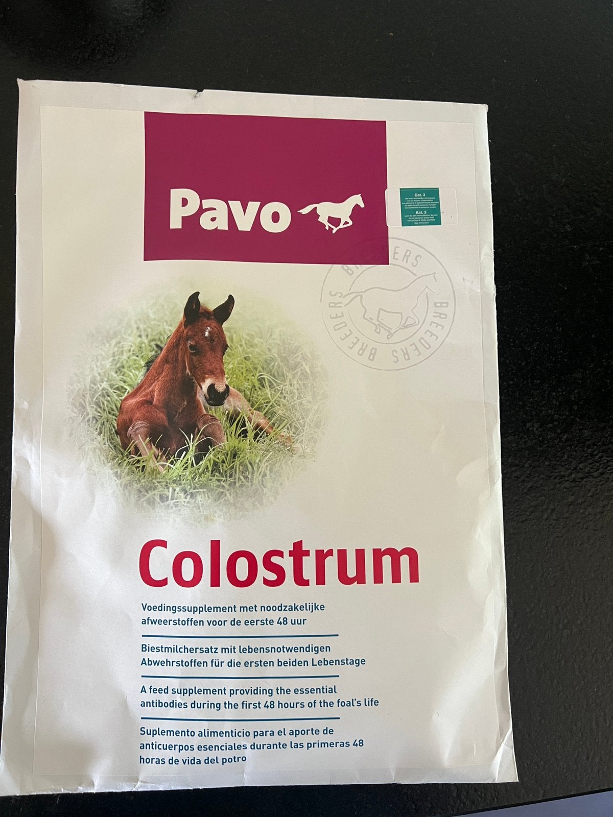 Pavo Colostrum + zuigfles, Dieren en Toebehoren, Ophalen of Verzenden, Nieuw