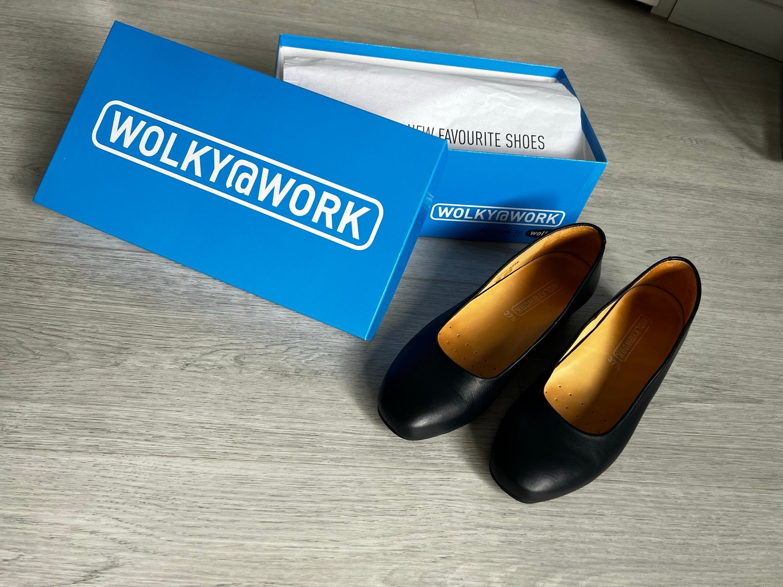 Wolky@work Southend - stewardess schoenen - maat 37,5, Wolky, Schoenen met lage hakken, Blauw, Ophalen of Verzenden