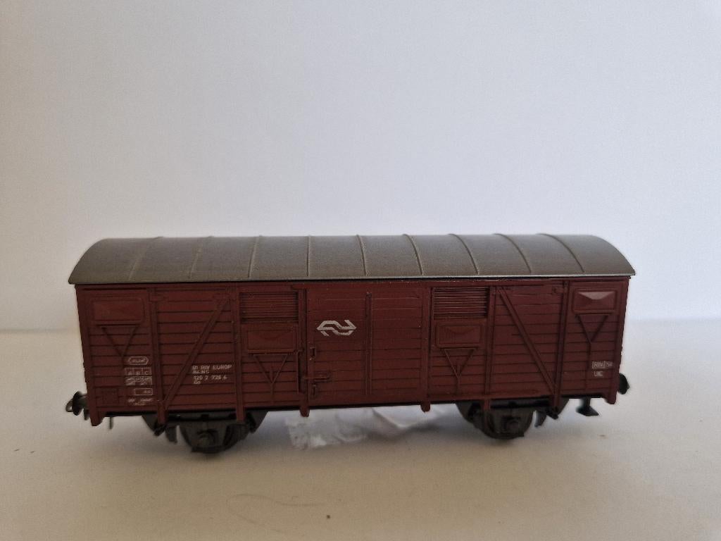 Roco 6600151 - overdekte goederenwagon van ns, Gelijkstroom, Wagon, Ophalen of Verzenden, Roco