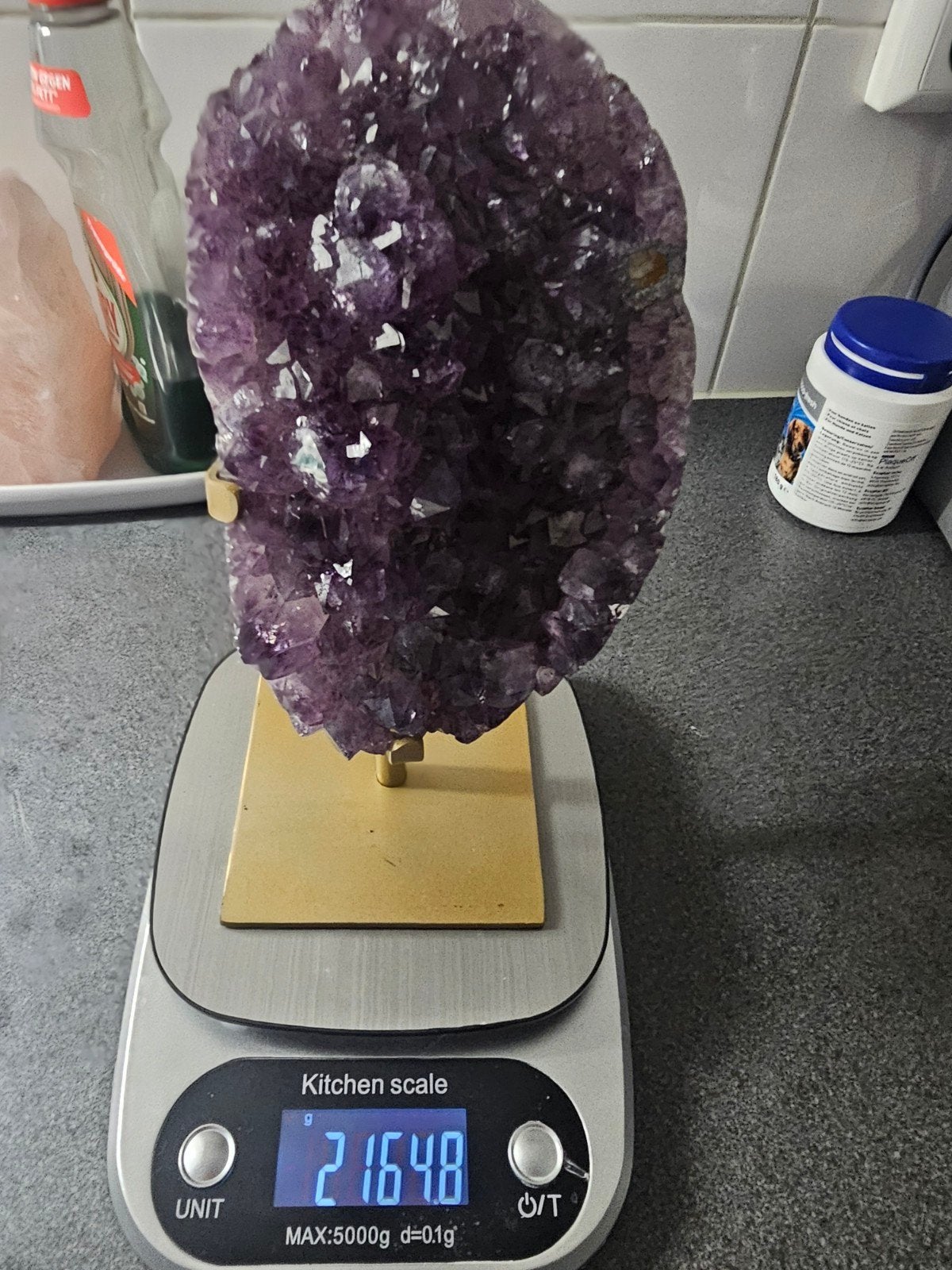 Uruguay amethist, Verzamelen, Mineralen en Fossielen, Ophalen of Verzenden