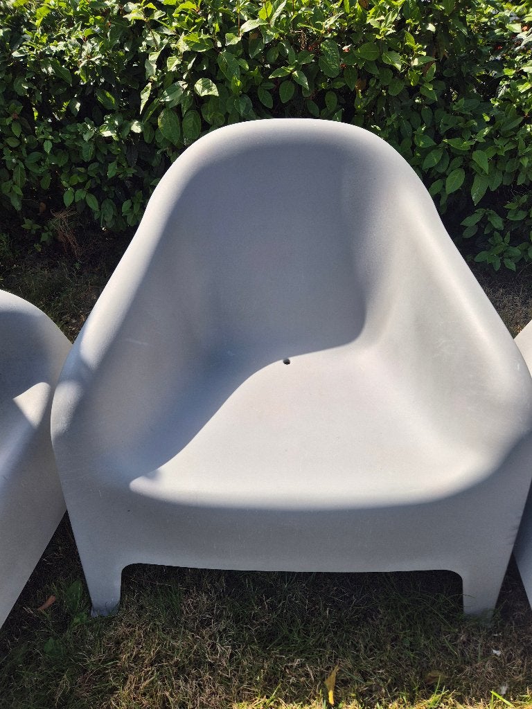 Ikea Skarpö tuinstoelen kuip 7 stuks, Tuin en Terras, Tuinstoelen, Ophalen, Gebruikt, Kunststof, Stapelbaar