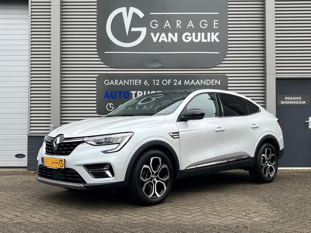 Renault Arkana 1.3 M. Hybrid 141PK Automaat,Navi,Clima,Cruis, Arkana, Gebruikt, 4 cilinders, Leder en Stof
